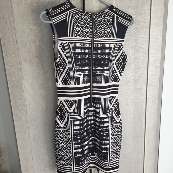 Jealous Tomato // Geometric Print Black Dress - Picture 2 of 8